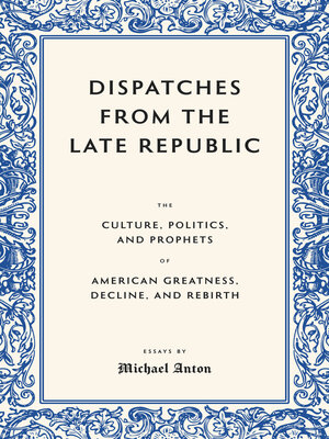 cover image of Dispatches from the Late Republic